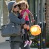 Heidi Klum dans les rues de Los Angeles accompagnée de son adorable fille