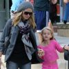 Heidi Klum dans les rues de Los Angeles accompagnée de son adorable fille