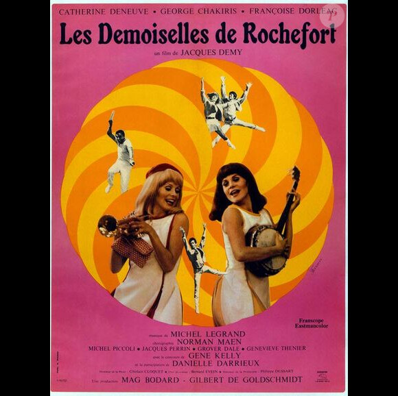 Christiane Legrand a notamment interprété les chansons de Pamela Hart dans Les demoiselles de Rochefort