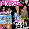 Le magazine Closer en kiosques le samedi 5 novembre 2011.
