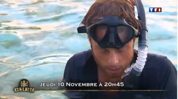 Martin pêche dans Koh Lanta 11, jeudi 10 novembre 2011 sur TF1