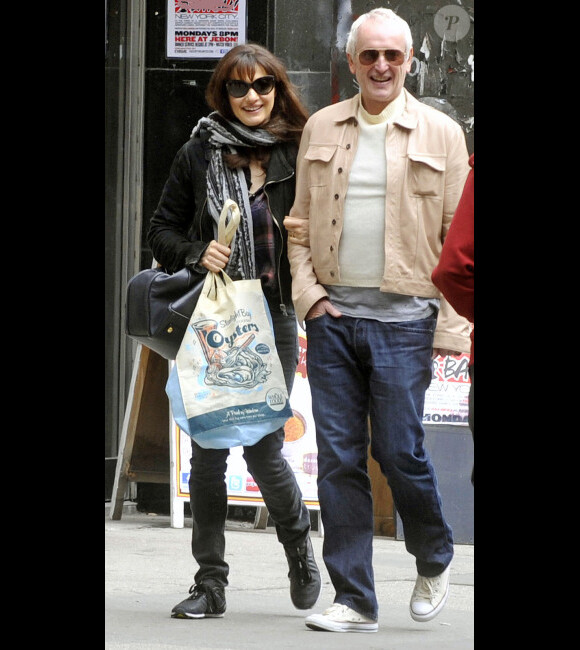 Rachel Weisz et Tim Craig à New York, le 23 octobre 2011.