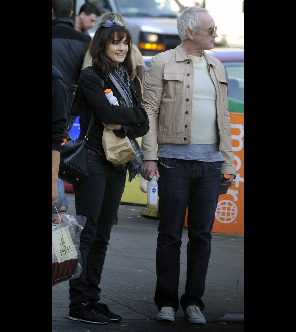 Rachel Weisz et Tim Craig à New York le 23 octobre 2011.