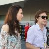 Sir Paul McCartney et son épouse Nancy étaient mi-novembre à Abu Dhabi au moment où s'y courait le Grand Prix de Formule 1, le 13 novembre 2011. Macca reprenait à cette date le cours de sa tournée.