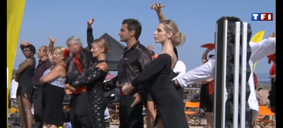 Tonya Kinzinger en danseuse de flamenco dans Camping Paradis