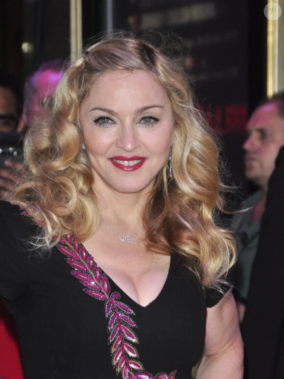 Madonna à Londres, en octobre 2011.