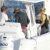 Enrique Iglesias et Anna Kournikova, à bord d'un yacht pour une virée en amoureux, le jeudi 10 novembre à Miami.