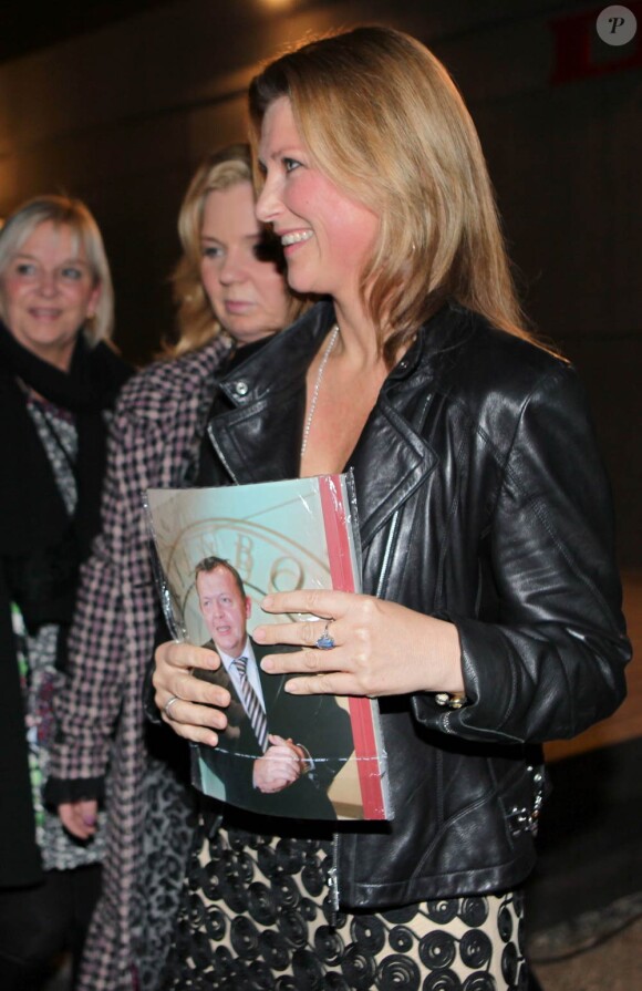 La princesse Märtha-Louise le 7 novembre 2011 à Copenhague pour promouvoir son livre Meet your guardian angel.