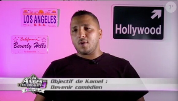 Kamel dans les Anges de la télé-réalité 3, mercredi 16 novembre 2011, sur NRJ 12