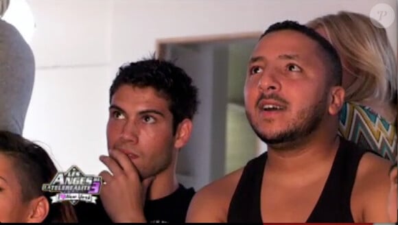 Kamel et Kevin dans les Anges de la télé-réalité 3, mercredi 16 novembre 2011, sur NRJ 12