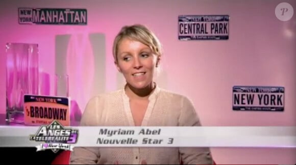 Myriam dans les Anges de la télé-réalité 3, mercredi 16 novembre 2011, sur NRJ 12