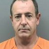 Michael Lohan, mugshot pris par la police de Tampa en Floride, le soir de sa première arrestation le 25 octobre 2011.