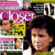 Le magazine  Closer  en kiosques le samedi 19 novembre 2011.