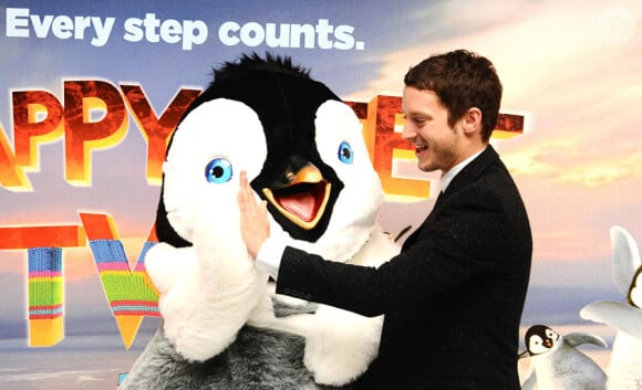 Elijah Wood pour l'avant-première de Happy Feet 2 à Londres, le 20 novembre 2011