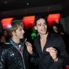 Mikelangelo Loconte (Mozart) et Golan Yosef (Dracula) au club Six Seven à Paris le 19 novembre 2011