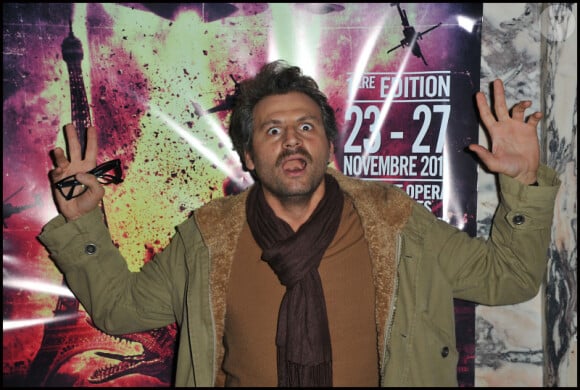 Patrick Mimoun lors de l'ouverture du premier festival international du film fantastique, à Paris, le 23 novembre 2011