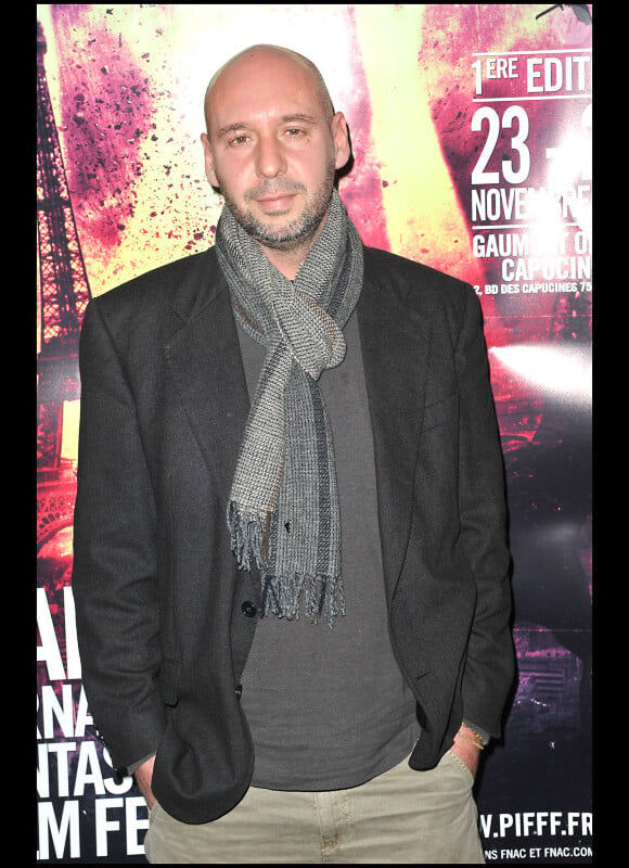 Jaume Balaguero lors de l'ouverture du premier festival international du film fantastique, à Paris, le 23 novembre 2011