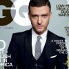 Justin Timberlake, élégant en costume trois pièces pour faire la couv' de GQ. Mars 2009.