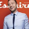 Justin Timberlake, en Une du magazine Esquire. Décembre 2011.
