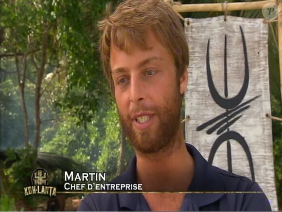Martin dans Koh Lanta 11, vendredi 25 novembre 2011, sur TF1