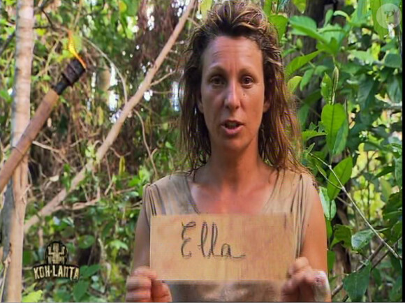 Patricia vote contre Ella dans Koh Lanta 11, vendredi 25 novembre 2011, sur TF1