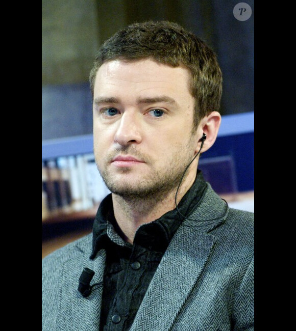 Justin Timberlake dans l'émission El Hormiguero diffusée le 28  novembre 2011.