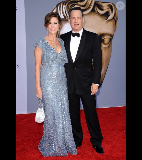 Tom Hanks et sa femme Rita Wilson, le 9 juillet 2011 à Los Angeles.