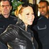 Mariah Carey arrive à la cérémonie des Noble Gift Awards 2011, le samedi 10 décembre 2011 au Dorchester Hotel à Londres.