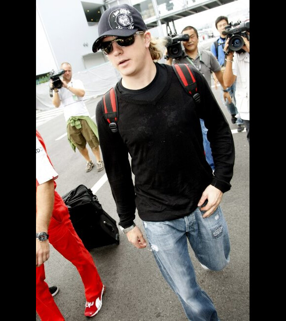 Kimi Räikkönen le 1er octobre 2009 au Japon
