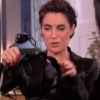 Alessandra Sublet découvre son ensemble dans C à Vous, sur France 5, le mardi 13 décembre 2011