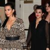 Kim Kardashian, et ses soeurs Kourtney et Khloe à l'occasion de l'inauguration de la boutique kardashian Khaos à Las Vegas le 15 décembre 2011