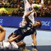 Nina Kanto le 18 décembre 2011 à Sao Paulo au Brésil lors de la finale des Championnats du monde de handball perdue face à la Norvège
