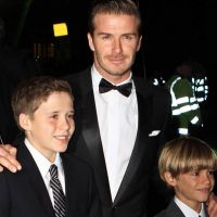 David Beckham fier de présenter Brooklyn et Romeo à la duchesse Catherine