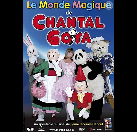 Le Monde magique de Chantal Goya, actuellement en tournée à travers la France.