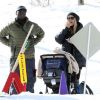 Heidi Klum et son mari Seal en famille à Aspen le 26 décembre 2011