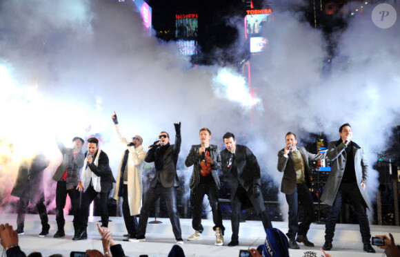 Les Backstreet Boys en décembre 2010 à New York