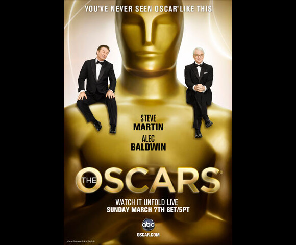 L'affiches des Oscars 2010.