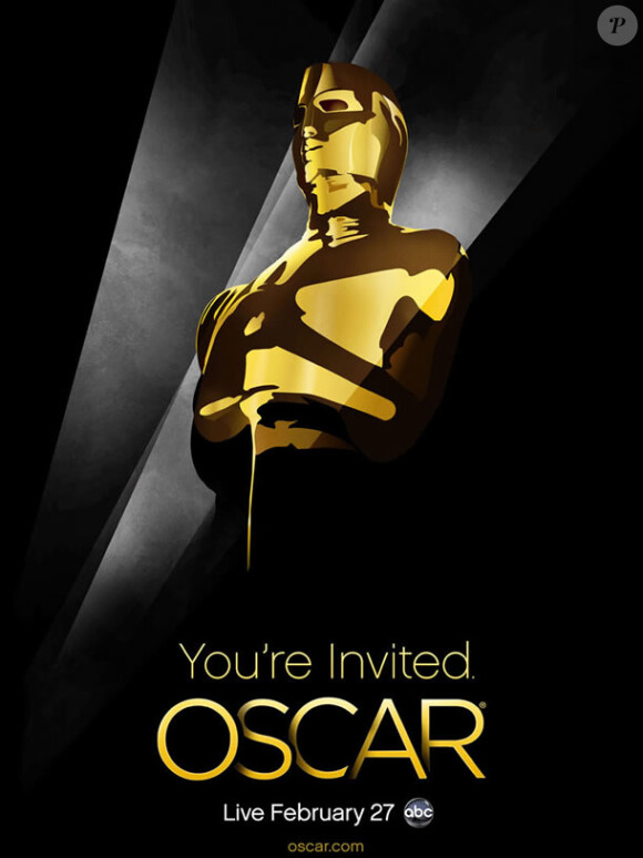 L'affiches des Oscars 2011.