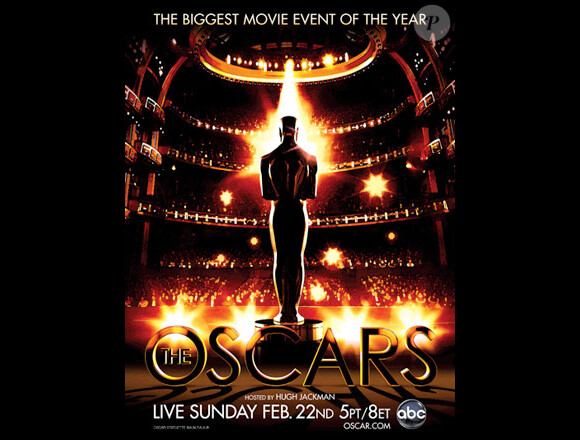 L'affiche des Oscars 2009.
