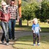 Gwen Stefani en famille à Beverly Hills le 31 décembre 2011