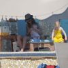 Jessica Alba a profité d'une fin d'année ensoleillée à Cabo San Lucas le 31 décembre 2011