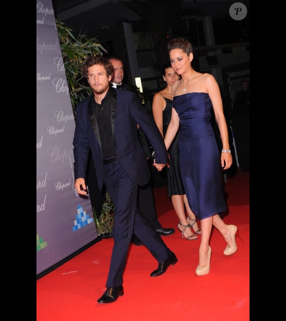 Première apparition officielle de Guillaume Canet et Marion Cotillard à la soirée de remise du prix Chopard durant le festival de Cannes - 19 mai 2011