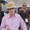 Woody Allen à Rome le 23 août 2011.