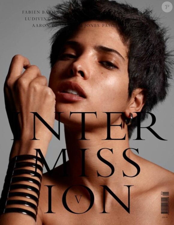 Hanaa Ben Abdesslem en couverture d'Intermission Magazine