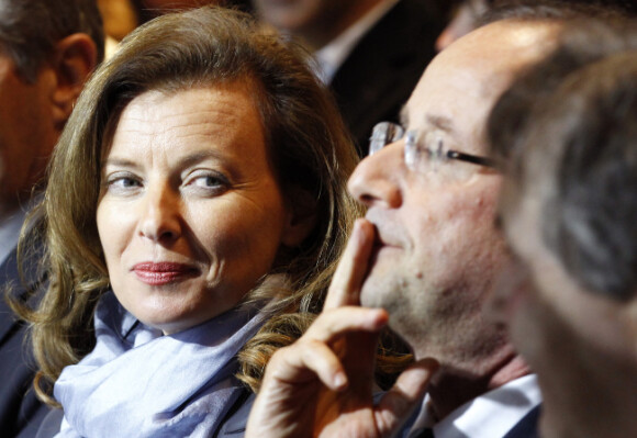Valérie Trierweiler, séduite par François Hollande le 7 janvier 2012 à Tulle