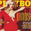 Lindsay Lohan en couverture de Playboy.