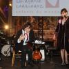 Shirley et Dino lors du gala mécénat chirurgie cardiaque au grand Hôtel à Paris, le 9 janvier 2012