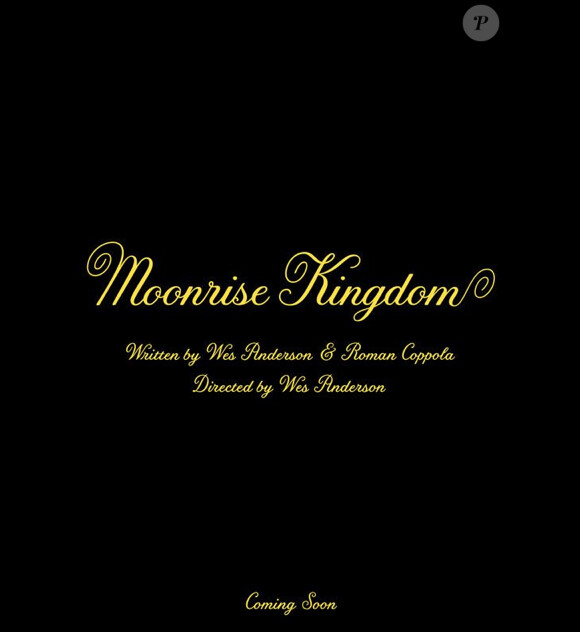 L'affiche teaser de Moonrise Kingdom