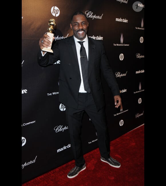 Idris Elba à l'after party des Golden Globes, le 15 janvier 2012 à Los Angeles.