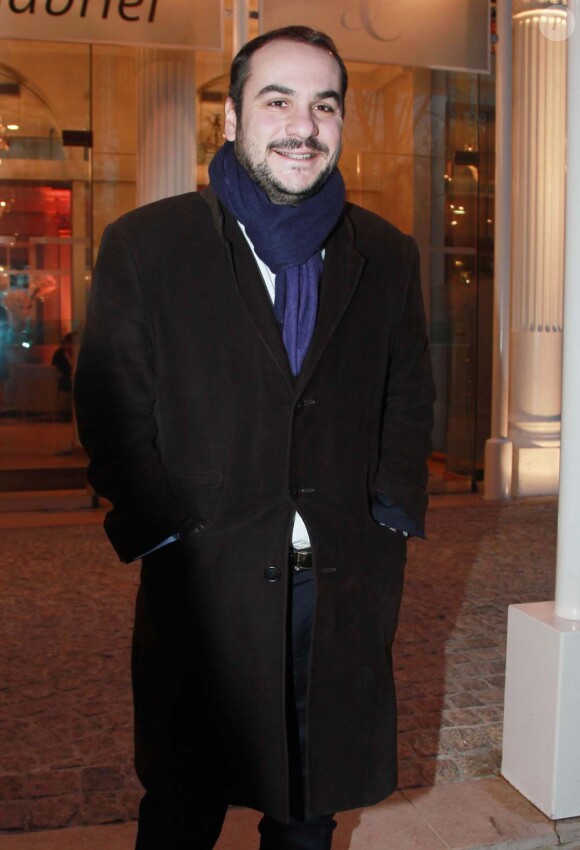 François-Xavier Demaison à Paris, le 30 novembre 2011.